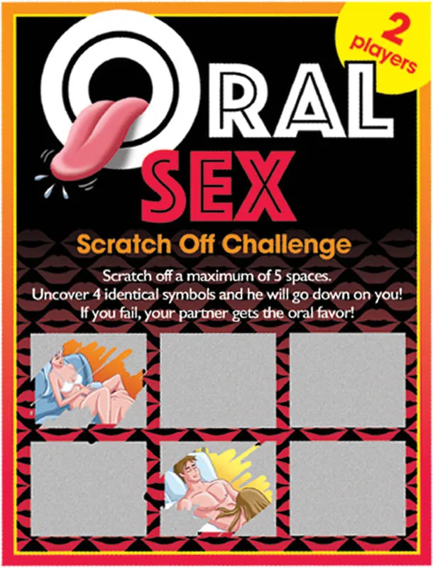 Couples Other Oral Sex Scratch Off Challenge