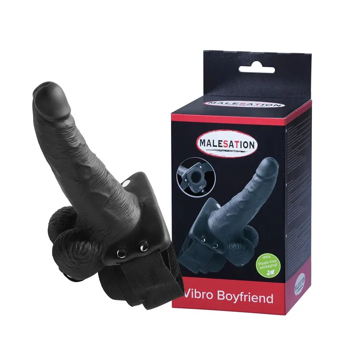 Female Sex Toys | Malesation Malesation - Vibro Boyfriend - Vibrerende Holle Strap-On