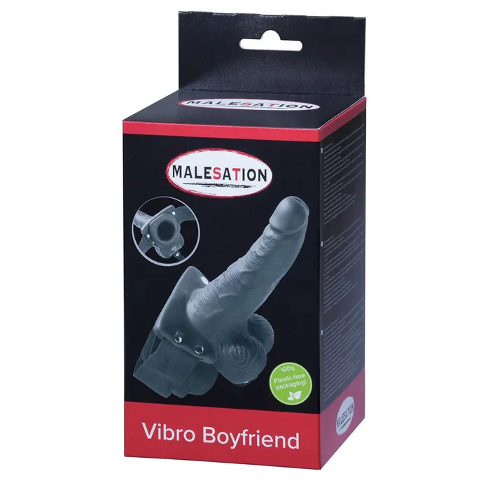 Female Sex Toys | Malesation Malesation - Vibro Boyfriend - Vibrerende Holle Strap-On