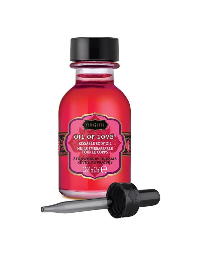 Kamasutra Couples Kamasutra Oil of Love StrawBerry Dreams