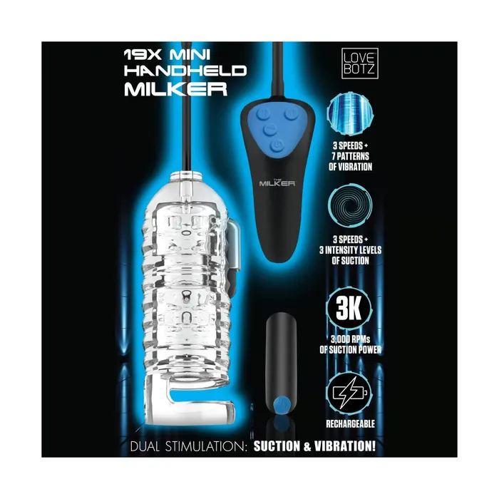 Lovebotz Female Sex Toys | Lovebotz - Mini Handheld Milker - Masturbatiespeeltje