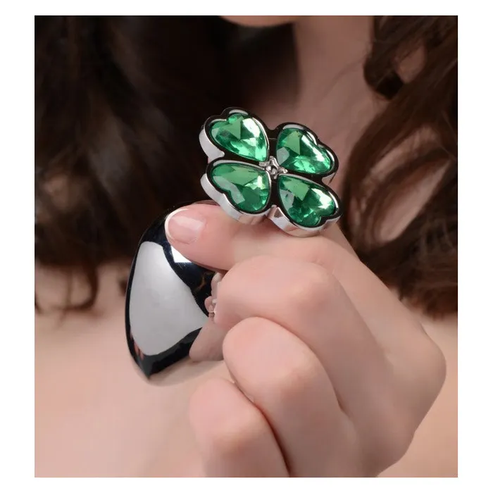 Male Sex Toys | Lucky Clover Gem Anal Plug - XR Brand Male Sex Toys | Lucky Clover Gem Anal Plug - XR Brand