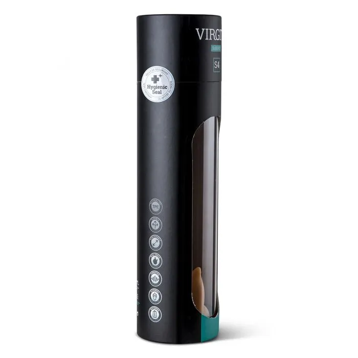 Male Sex Toys | Virgite Virgite - Vibrerende penis sleeve die echt aanvoelt Met clitoris Stimulator 20 cm - Lichte Huidskleur