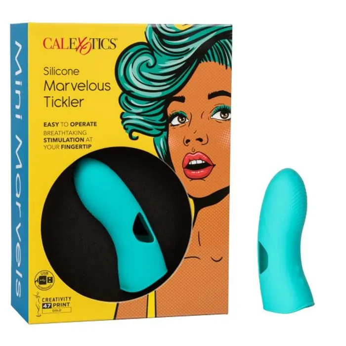 Mini Marvels Silicone Marvelous Tickler California Exotic Female Sex Toys