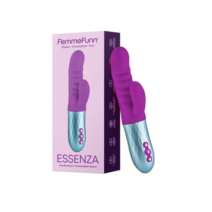 Vibratore Doppia Stimolazione FemmeFunn Essenza Viola | FemmeFunn Female Sex Toys Vibratore Doppia Stimolazione FemmeFunn Essenza Viola | FemmeFunn Female Sex Toys