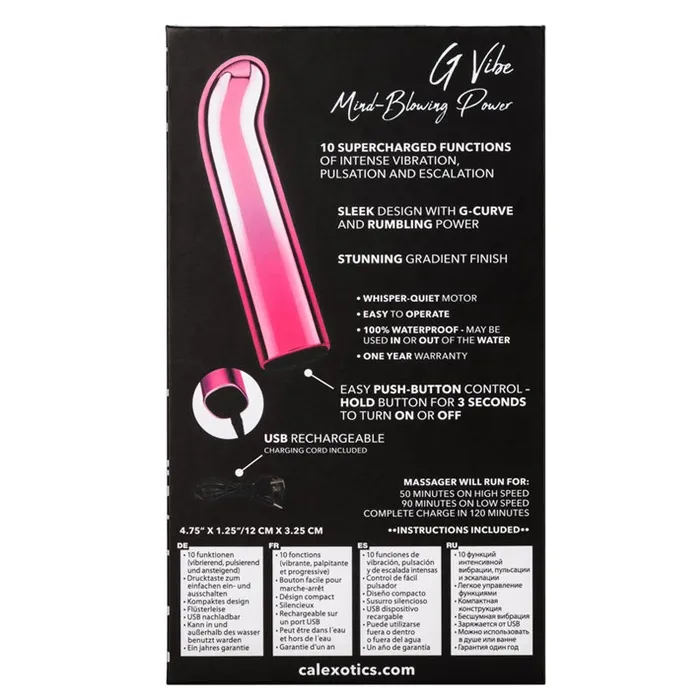 Vibrators | California Exotic Glam G Vibe Vibrators | California Exotic Glam G Vibe