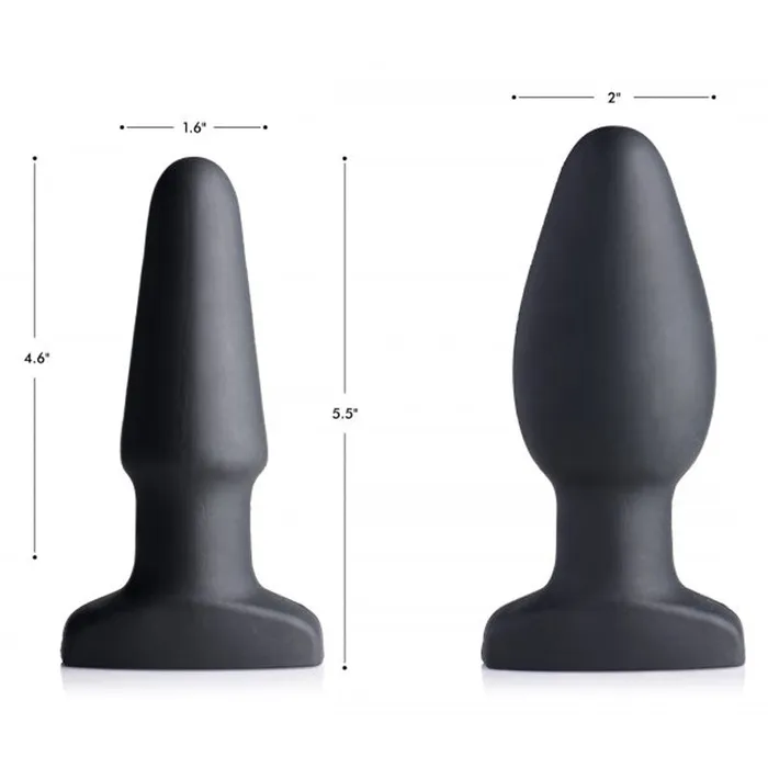 Worlds First Remote Control Inflatable 10X Vibrating Silicone Anal Plug | XR Brand Male Sex Toys