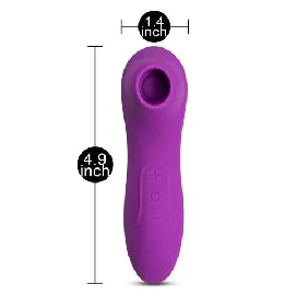 7 Speeds Flesh Color Mini Silicone Rechargeable Clitoral Stimulator ( Suction ) | E2B Female Sex Toys