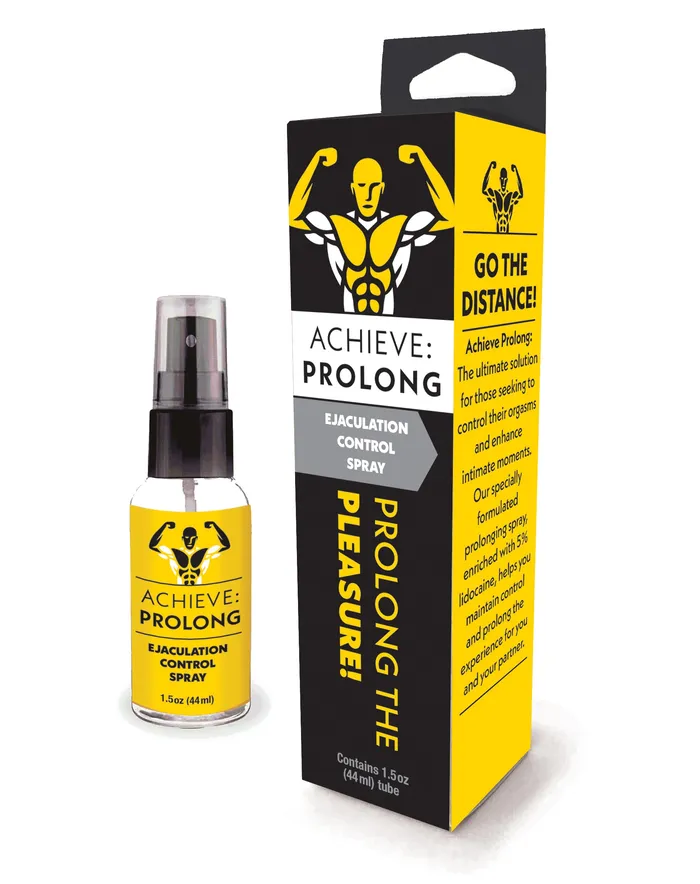 Achieve Prolong Ejaculation Control Spray 1 Oz Little Genie Female Sex Toys
