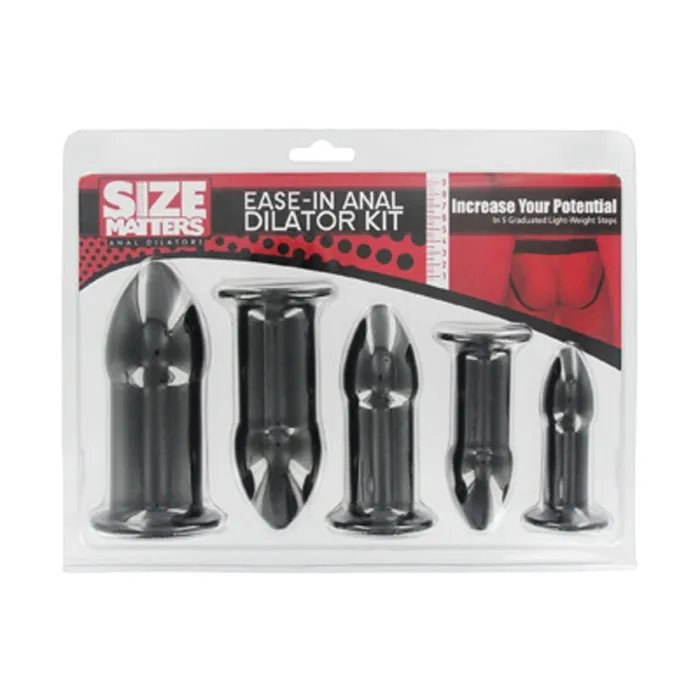 Anal | Ease-in Anal Dilator Kit - XR Brands Size Matters