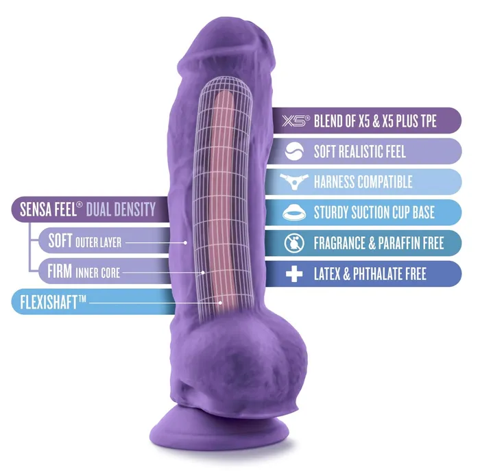 Au Naturel Bold Big Boy 10-Inch Girthy Dildo | Blush Dildos Au Naturel Bold Big Boy 10-Inch Girthy Dildo | Blush Dildos