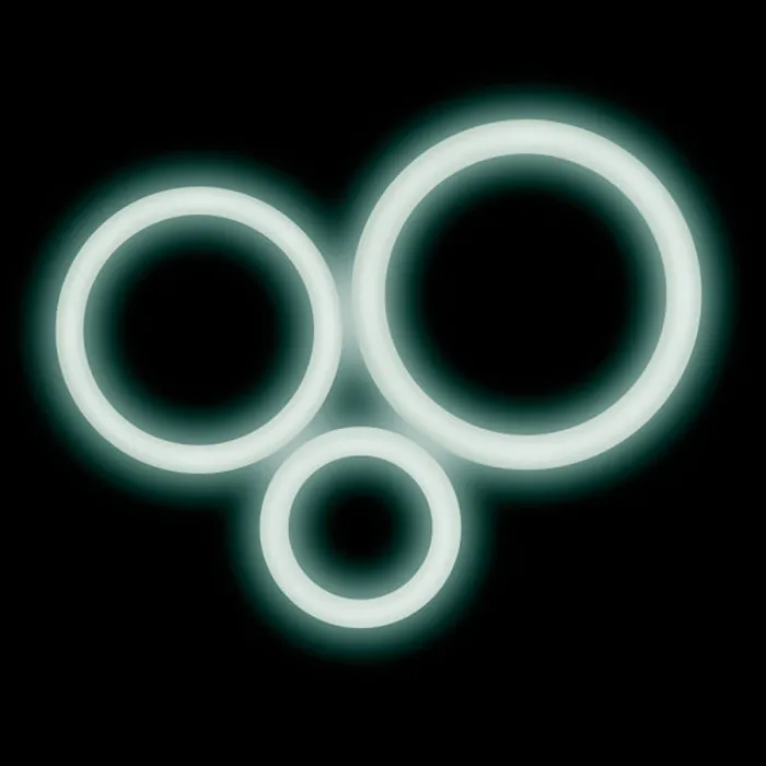 Blush Novelties Anal | Performance - Vs4 Pure Premium Silicone Cockring Set - White