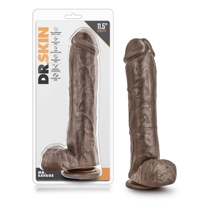 Blush Novelties Female Sex Toys | Dr. Skin Mr. Savage 11.5 Blush Novelties Female Sex Toys | Dr. Skin Mr. Savage 11.5