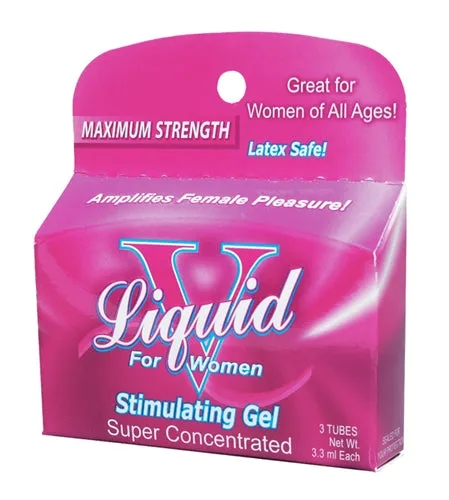 Body Action Female Sex Toys Liquid v Box for Women 3 Tube Box