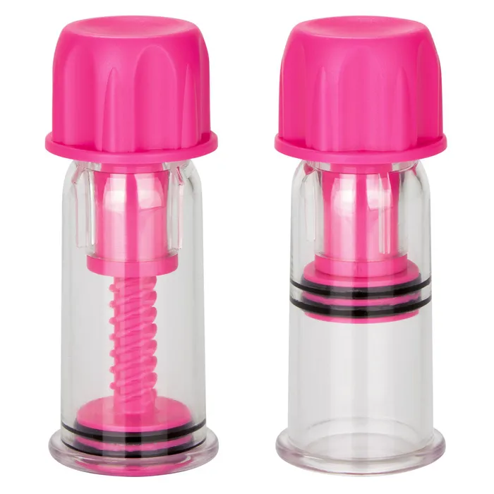CalExotics Couples | Nipple Play Vacuum Twist Suckers CalExotics Couples | Nipple Play Vacuum Twist Suckers