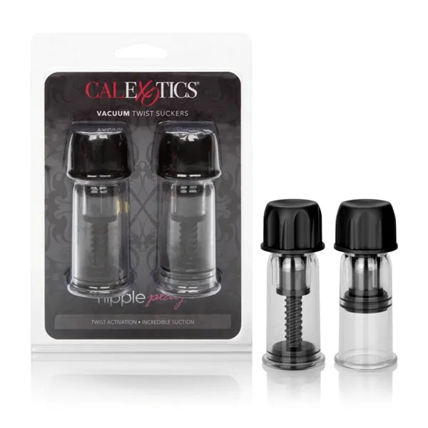 CalExotics Couples | Nipple Play Vacuum Twist Suckers CalExotics Couples | Nipple Play Vacuum Twist Suckers