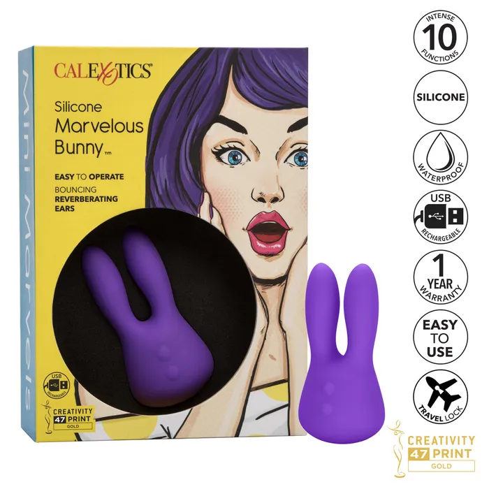 CalExotics Female Sex Toys | Mini Marvels Marvelous Bunny