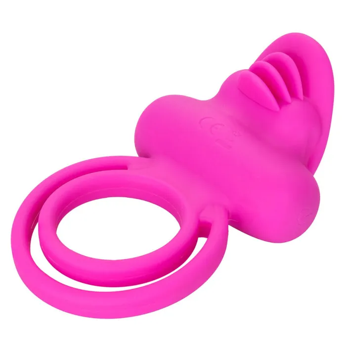 CalExotics Female Sex Toys Silicone Rechargeable Dual Clit Flicker Enhancer CalExotics Female Sex Toys Silicone Rechargeable Dual Clit Flicker Enhancer