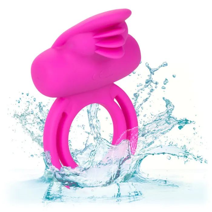 CalExotics Female Sex Toys | Silicone Rechargeable Dual Clit Flicker Enhancer CalExotics Female Sex Toys | Silicone Rechargeable Dual Clit Flicker Enhancer