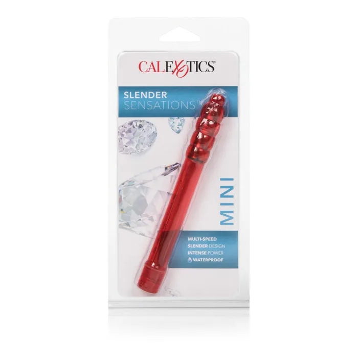 CalExotics Vibrators | Slender Sensations - Red CalExotics Vibrators | Slender Sensations - Red