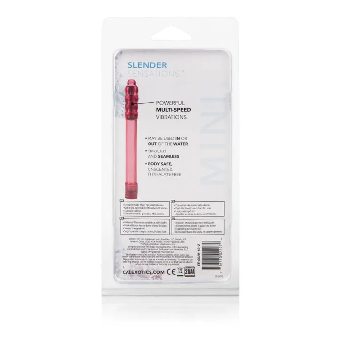 CalExotics Vibrators | Slender Sensations - Red CalExotics Vibrators | Slender Sensations - Red