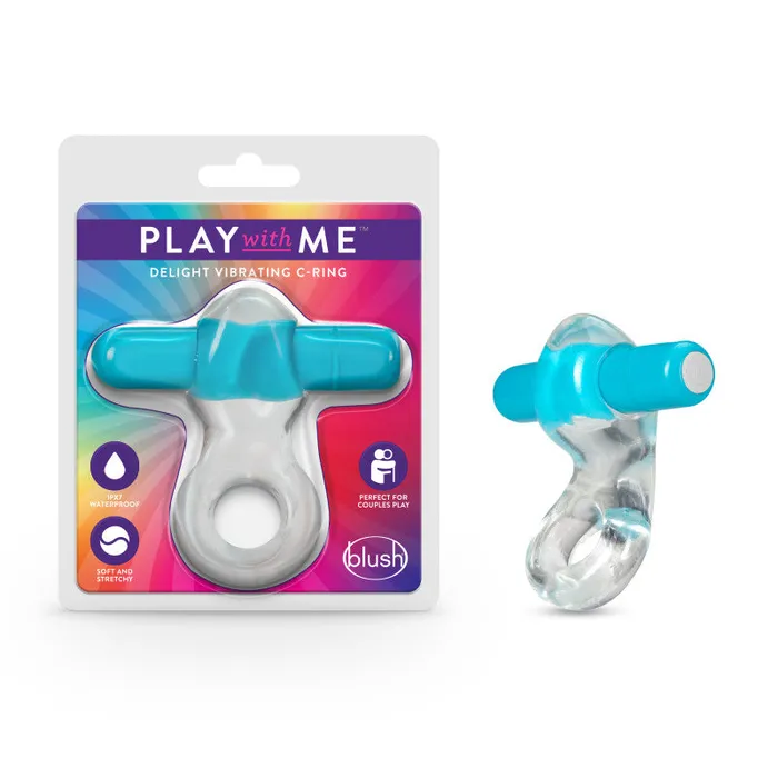 Couples Blush Novelties Play With Me Delight Vibrating CRingbl74302