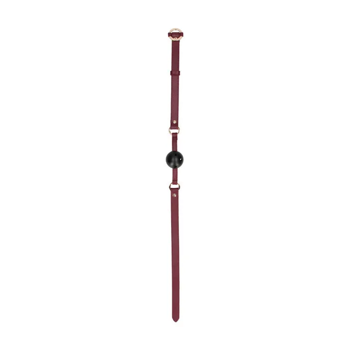 Couples | Shots Toys OUCH! Halo - Breathable Ball Gag - Burgundy Mouth Restraint Couples | Shots Toys OUCH! Halo - Breathable Ball Gag - Burgundy Mouth Restraint