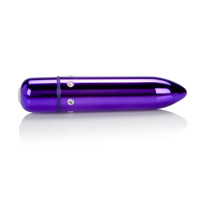 Crystal High Intensity Bullet - Purple | CalExotics Vibrators Crystal High Intensity Bullet - Purple | CalExotics Vibrators