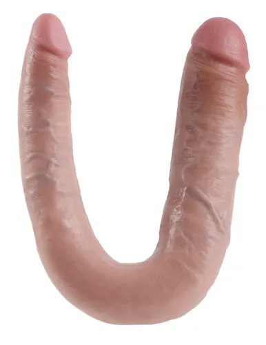 Dildos Pipedream King Cock Double Trouble Large Flesh