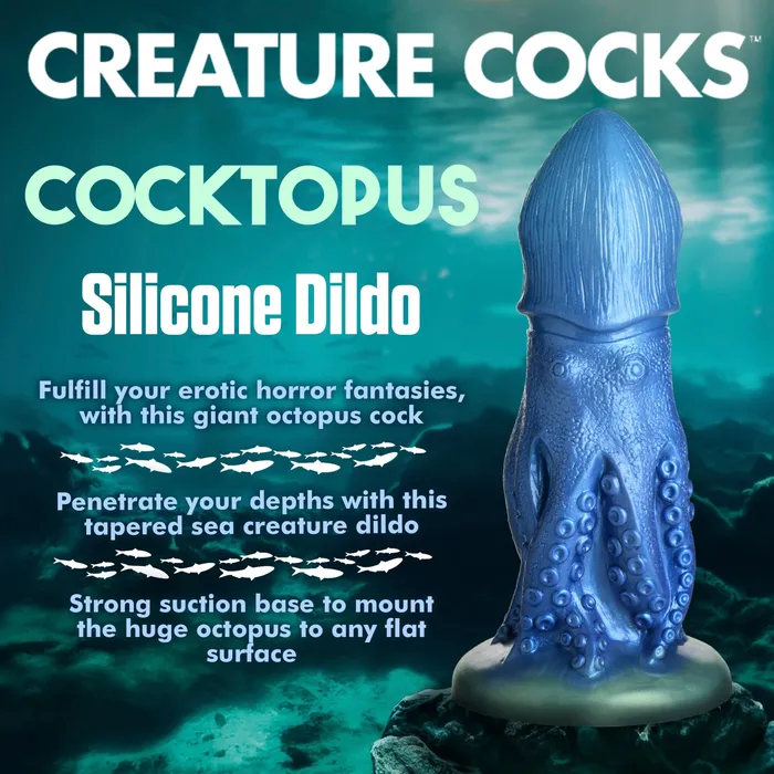 Dildos | XR Brands Cocktopus Octopus Fantasy Dildo made of Silicone by Creature Cocks