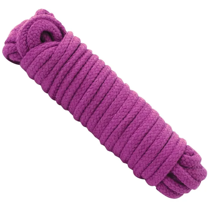Doc Johnson Bondage Rope - Cotton - Japanese Style - Purple | Vibrators