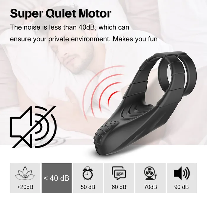 Double Penis Ring Vibrator with Taint Teaser | Lusty Age Female Sex Toys