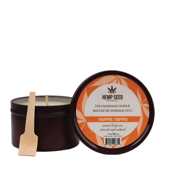 Earthly Body Couples Hemp Seed 3In1 Massage Candlehscs024a