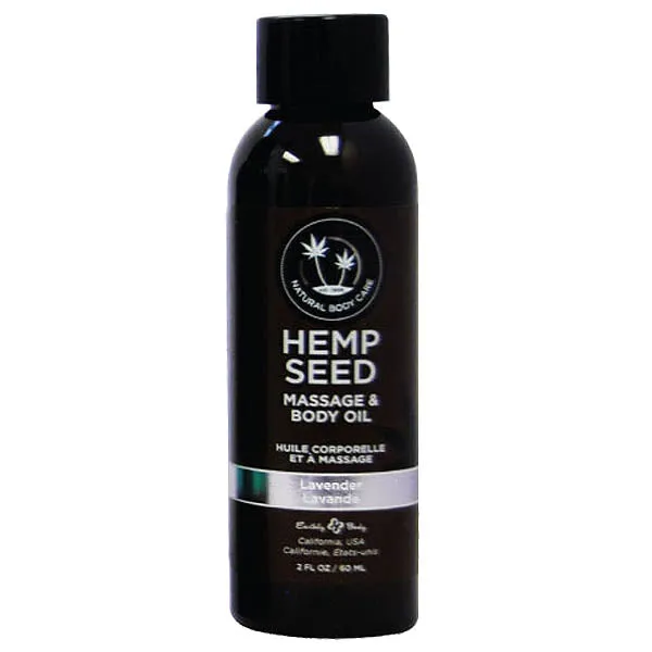 Earthly Body Couples Hemp Seed Massage Body Oilmas217