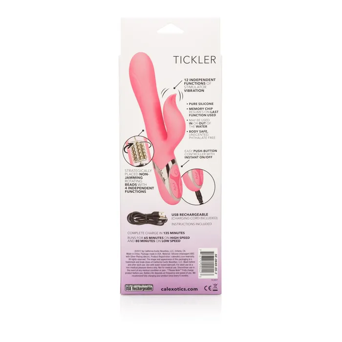 Enchanted Tickler Rabbit Vibrator - CalExotics | CalExotics Female Sex Toys