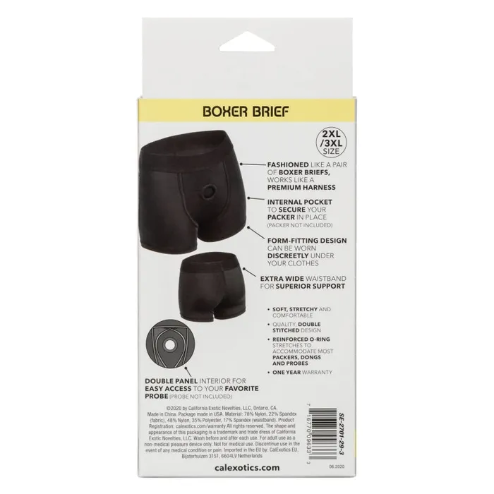 Female Sex Toys | Calexotics Boundless Boxer Brief - 2xl/3xl Female Sex Toys | Calexotics Boundless Boxer Brief - 2xl/3xl