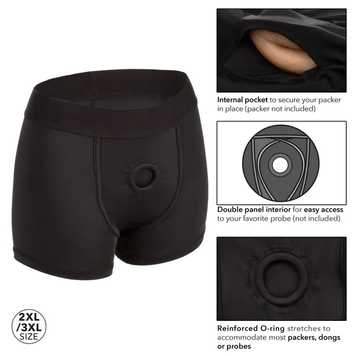 Female Sex Toys | Calexotics Boundless Boxer Brief - 2xl/3xl Female Sex Toys | Calexotics Boundless Boxer Brief - 2xl/3xl
