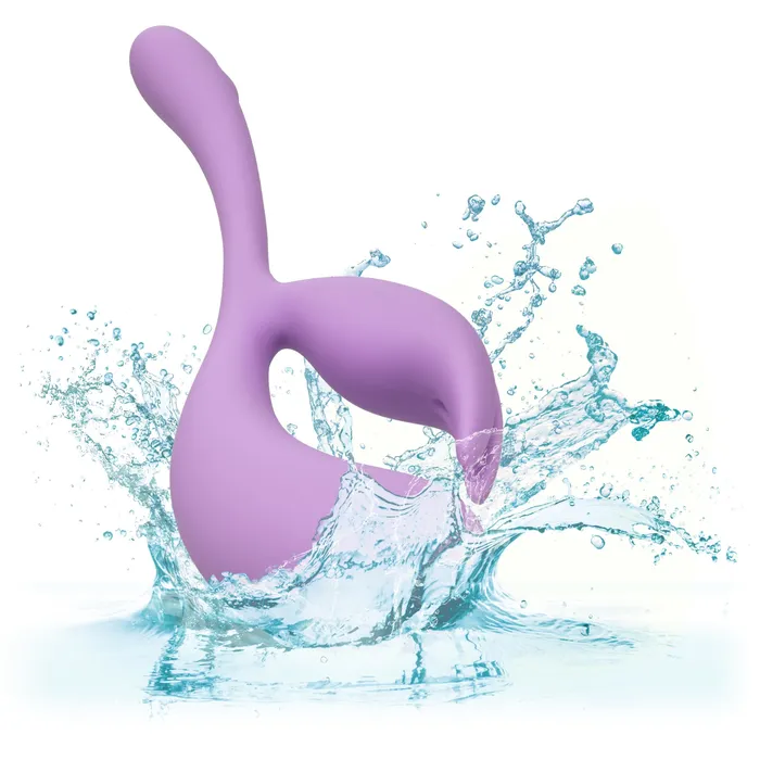 Female Sex Toys | CalExotics Elle Liquid Silicone Dual Flicker