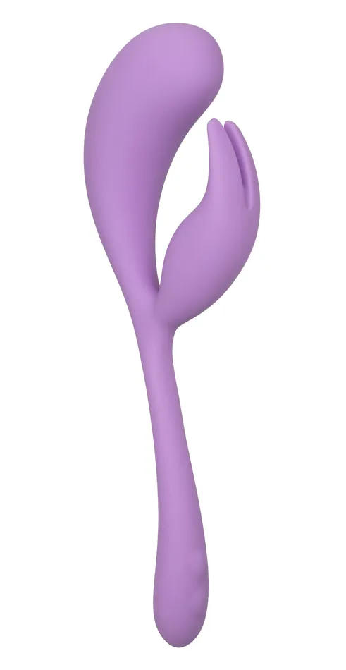 Female Sex Toys | CalExotics Elle Liquid Silicone Dual Flicker