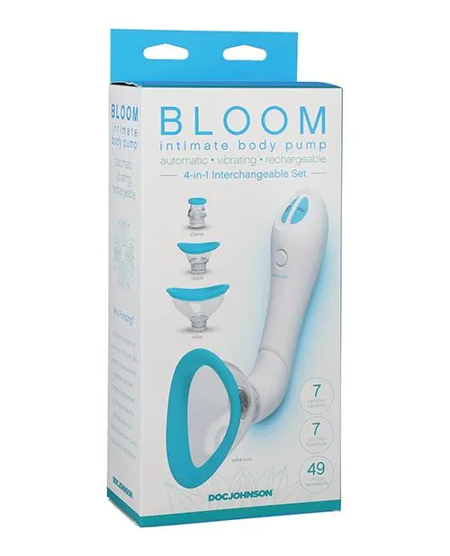 Female Sex Toys | Doc Johnson Bloom - Intimate Body Pump - Automatic - Vibrating - Rechargeable Female Sex Toys | Doc Johnson Bloom - Intimate Body Pump - Automatic - Vibrating - Rechargeable