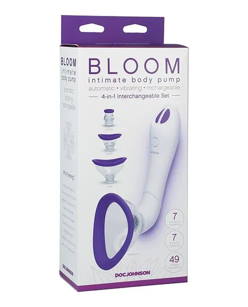 Female Sex Toys | Doc Johnson Bloom - Intimate Body Pump - Automatic - Vibrating - Rechargeable Female Sex Toys | Doc Johnson Bloom - Intimate Body Pump - Automatic - Vibrating - Rechargeable