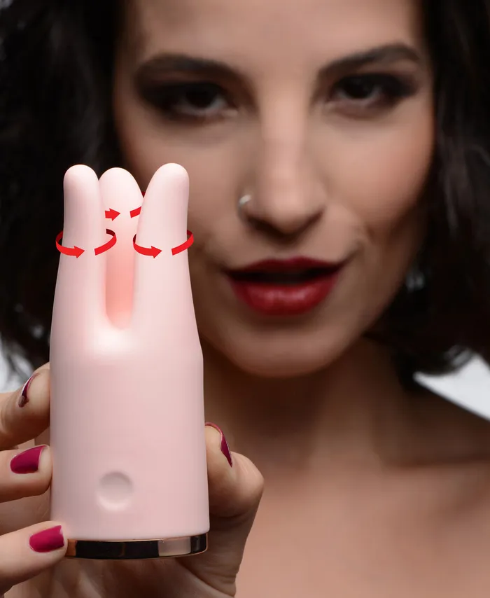 Female Sex Toys | Inmi Vibrassage Twirl 10x Vibrating Clit Teaser - XR Brands