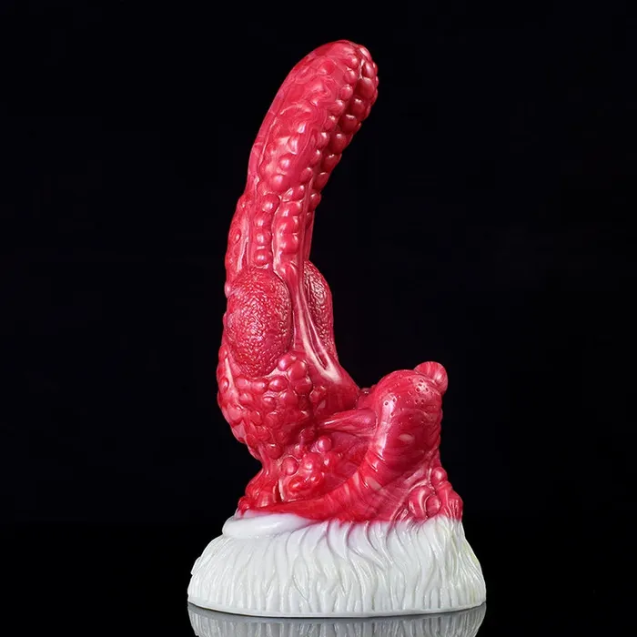 Female Sex Toys | Lovetoyshub 8.1Inch Realistic Large Base Silicone Dragon Dildo