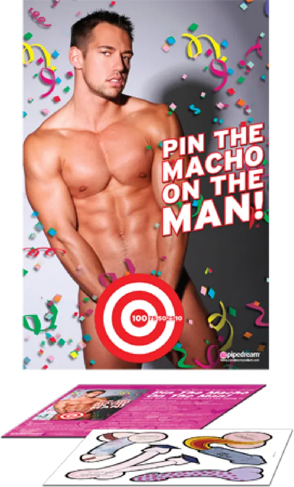 Female Sex Toys Pipedream Bachelorette Party Favors Pin The Macho On The Manpd820400 Female Sex Toys Pipedream Bachelorette Party Favors Pin The Macho On The Manpd820400