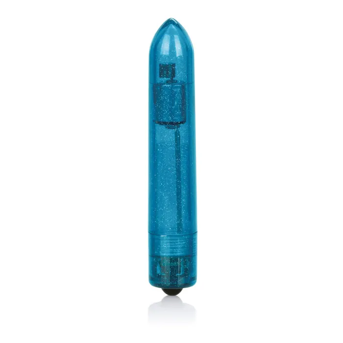 Female Sex Toys Shanes World Sparkle Bullet Blue CalExotics