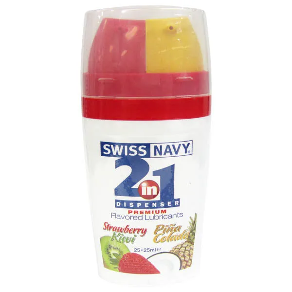 Female Sex Toys Swiss Navy Swiss Navy 2in1 Dispenser Strawberry Kiwi Pina Colada Flavoured Water Based 2in1 Lubricants 2 x 25 ml Bottle Female Sex Toys Swiss Navy Swiss Navy 2in1 Dispenser Strawberry Kiwi Pina Colada Flavoured Water Based 2in1 Lubricants 2 x 25 ml Bottle