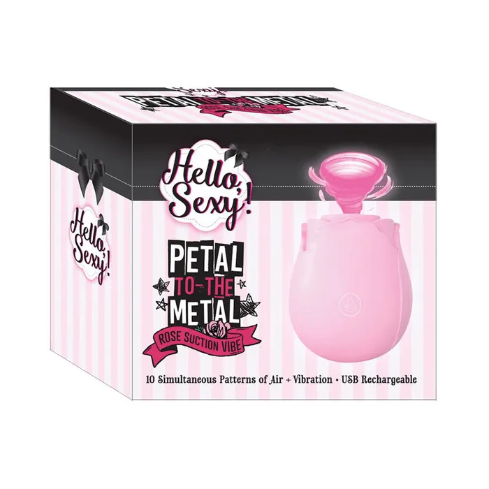 Female Sex Toys Voodoo Toys Petal tothe Metal Rose Suction Vibrator