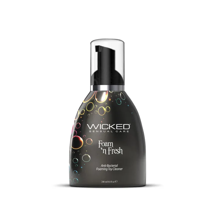 Foam N Fresh AntiBacterial Foaming Toy Cleaner 8 Fl Oz 240 ml Wicked Sensual Care Vibrators