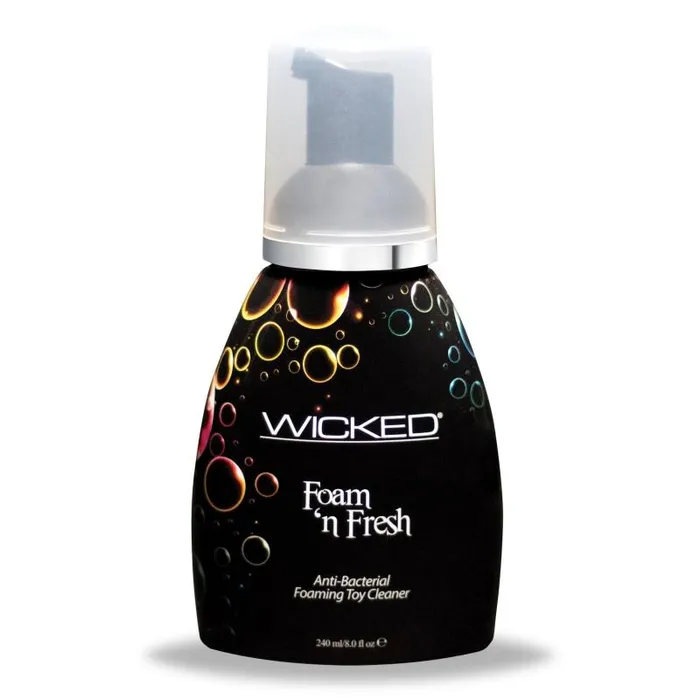 Foam N Fresh Anti-Bacterial Foaming Toy Cleaner - 8 Fl. Oz / 240 ml | Wicked Sensual Care Vibrators Foam N Fresh Anti-Bacterial Foaming Toy Cleaner - 8 Fl. Oz / 240 ml | Wicked Sensual Care Vibrators
