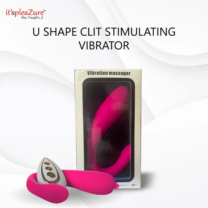 Itspleazure Itspleazure U Shape Clit Stimulating Vibrator Female Sex Toys Itspleazure Itspleazure U Shape Clit Stimulating Vibrator Female Sex Toys